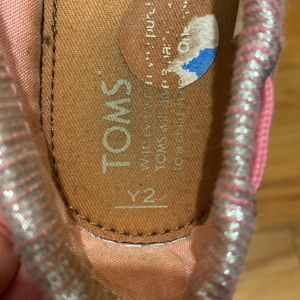 TOMS Kids Bimini Chambray, Unisex Kids Bimini Espadrille - Picture 7 of 7
